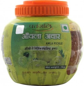 Patanjali Amla Pickle   Plastic Jar  1 kilogram